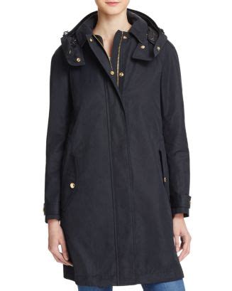 burberry harlington hooded coat canvas